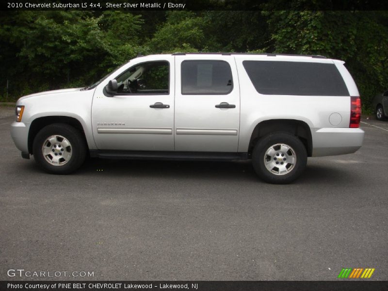 Sheer Silver Metallic / Ebony 2010 Chevrolet Suburban LS 4x4
