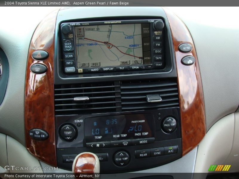 Aspen Green Pearl / Fawn Beige 2004 Toyota Sienna XLE Limited AWD