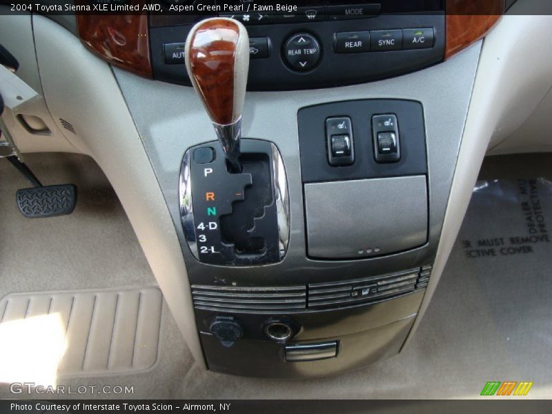 Aspen Green Pearl / Fawn Beige 2004 Toyota Sienna XLE Limited AWD