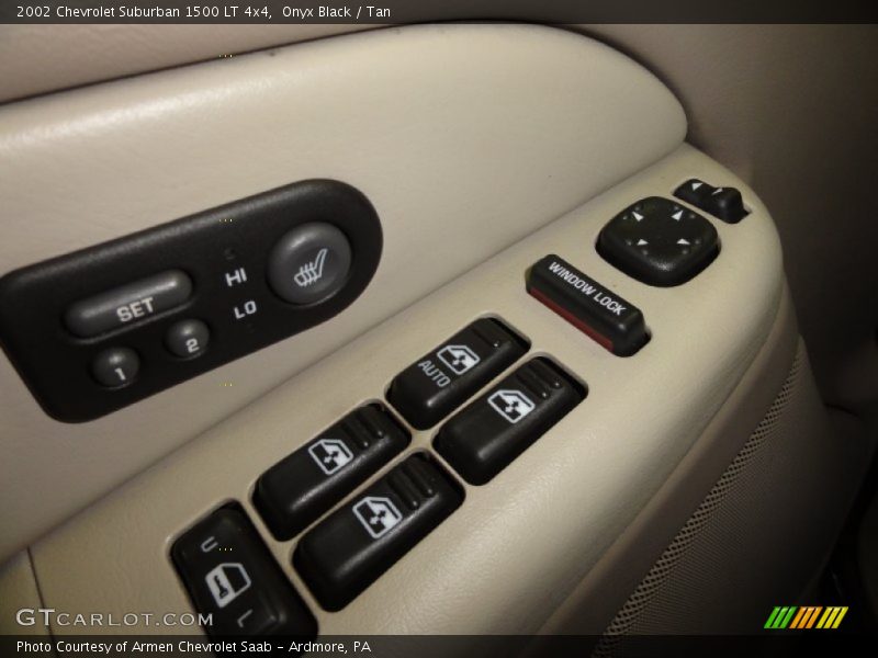 Onyx Black / Tan 2002 Chevrolet Suburban 1500 LT 4x4