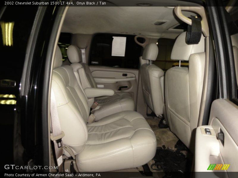 Onyx Black / Tan 2002 Chevrolet Suburban 1500 LT 4x4