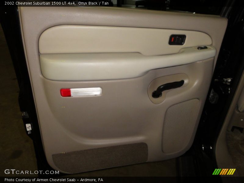 Onyx Black / Tan 2002 Chevrolet Suburban 1500 LT 4x4