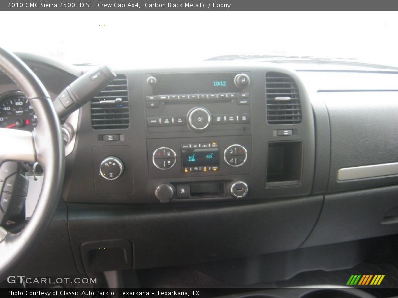 Carbon Black Metallic / Ebony 2010 GMC Sierra 2500HD SLE Crew Cab 4x4