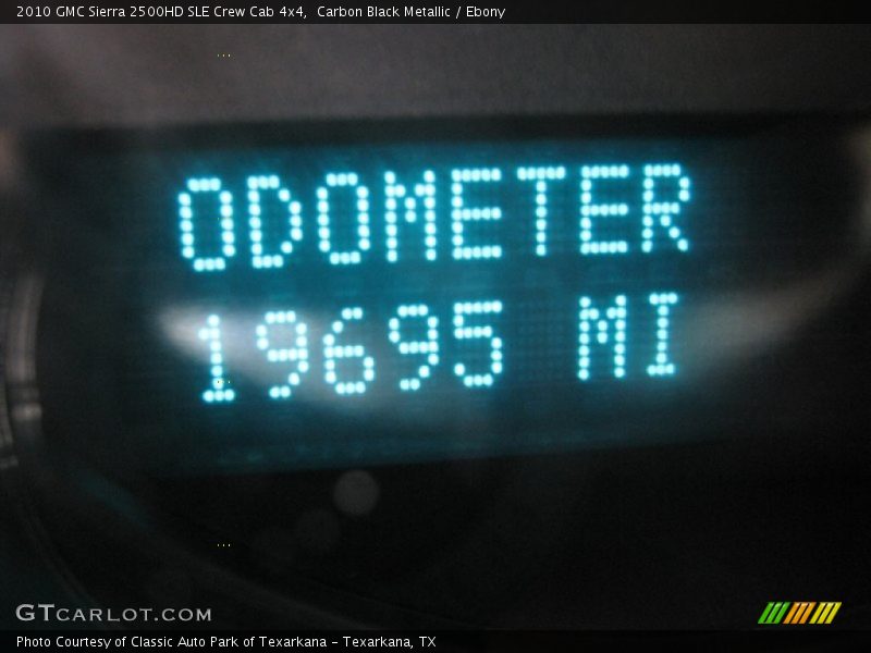Carbon Black Metallic / Ebony 2010 GMC Sierra 2500HD SLE Crew Cab 4x4