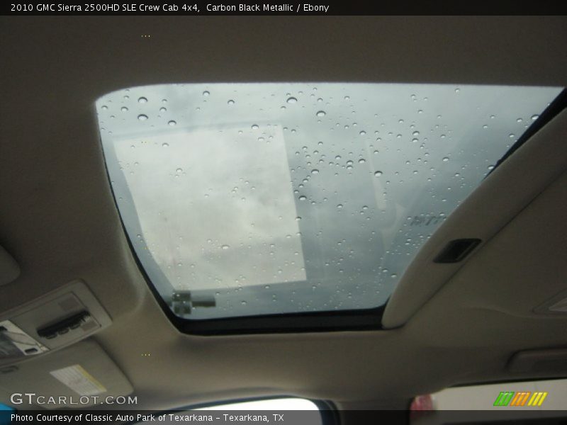 Carbon Black Metallic / Ebony 2010 GMC Sierra 2500HD SLE Crew Cab 4x4