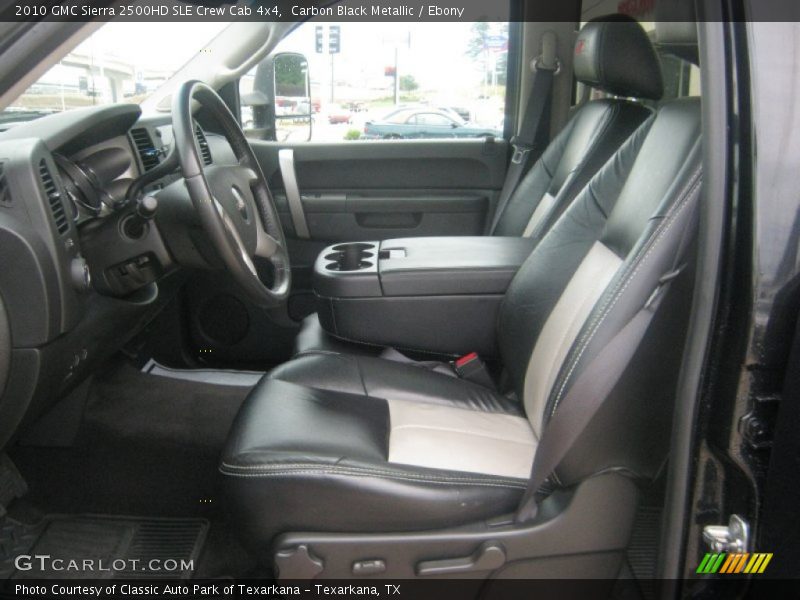 Carbon Black Metallic / Ebony 2010 GMC Sierra 2500HD SLE Crew Cab 4x4