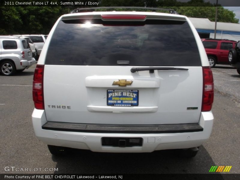 Summit White / Ebony 2011 Chevrolet Tahoe LT 4x4