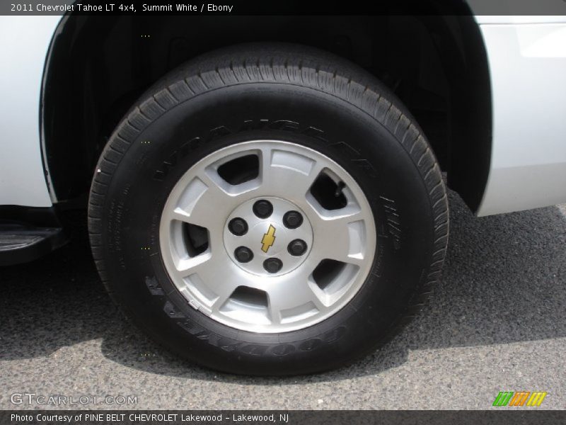 Summit White / Ebony 2011 Chevrolet Tahoe LT 4x4