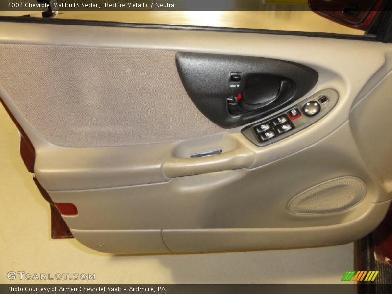 Redfire Metallic / Neutral 2002 Chevrolet Malibu LS Sedan