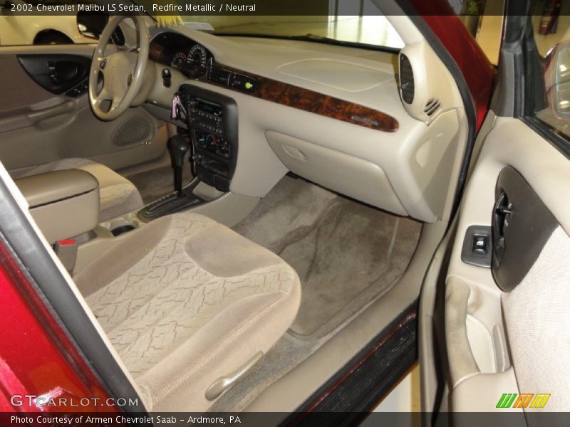 Redfire Metallic / Neutral 2002 Chevrolet Malibu LS Sedan