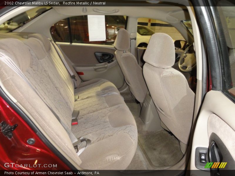 Redfire Metallic / Neutral 2002 Chevrolet Malibu LS Sedan