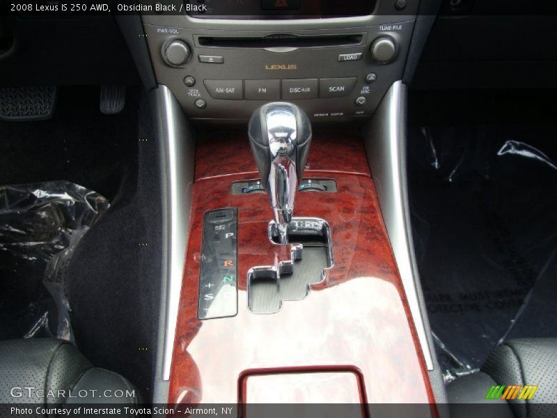 Obsidian Black / Black 2008 Lexus IS 250 AWD