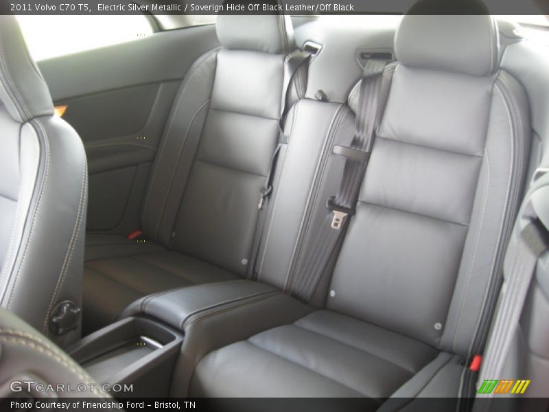 Electric Silver Metallic / Soverign Hide Off Black Leather/Off Black 2011 Volvo C70 T5