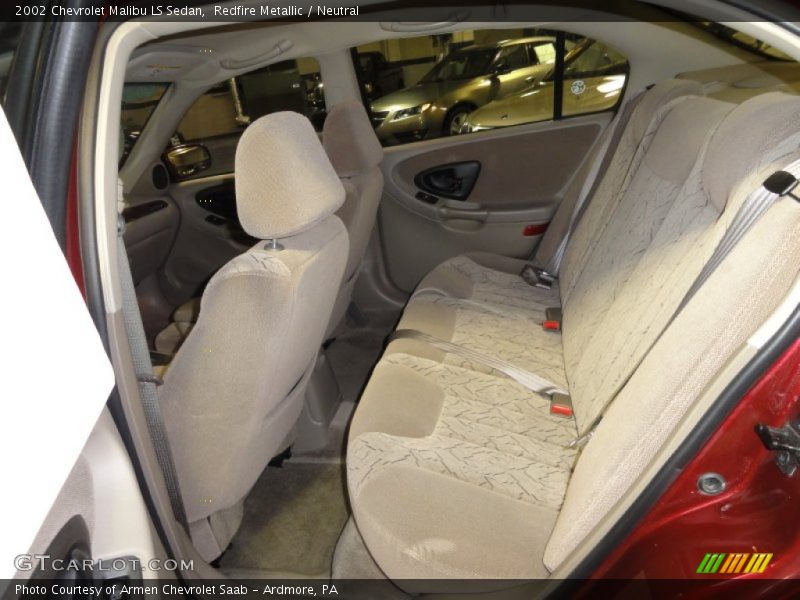 Redfire Metallic / Neutral 2002 Chevrolet Malibu LS Sedan
