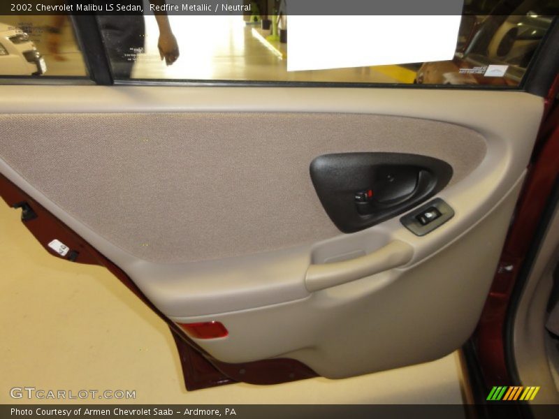 Redfire Metallic / Neutral 2002 Chevrolet Malibu LS Sedan