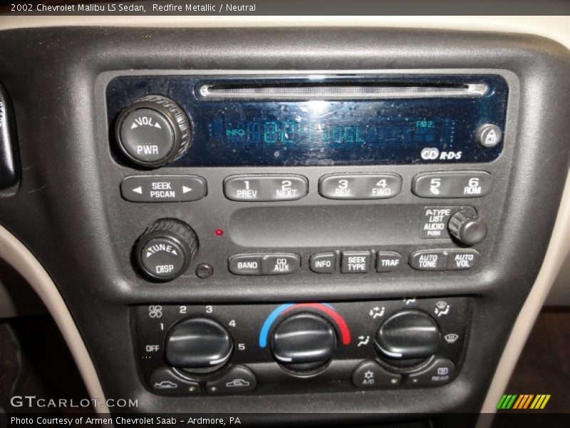 Redfire Metallic / Neutral 2002 Chevrolet Malibu LS Sedan