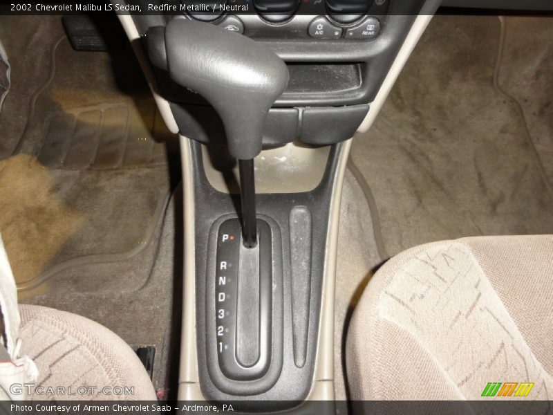 Redfire Metallic / Neutral 2002 Chevrolet Malibu LS Sedan