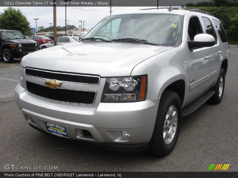 Sheer Silver Metallic / Ebony 2011 Chevrolet Tahoe LT 4x4