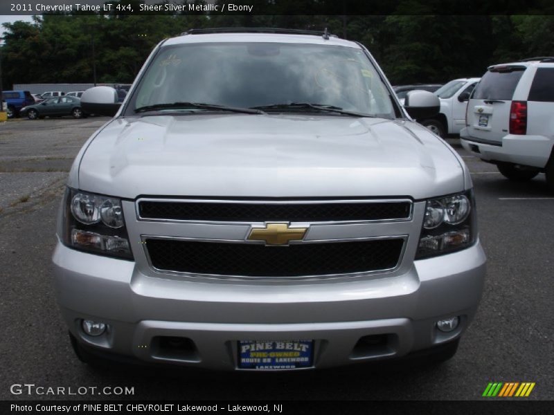 Sheer Silver Metallic / Ebony 2011 Chevrolet Tahoe LT 4x4