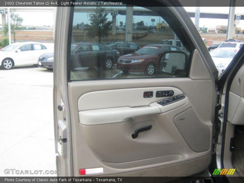 Light Pewter Metallic / Tan/Neutral 2003 Chevrolet Tahoe LS 4x4