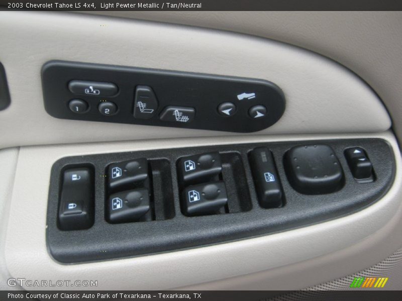 Light Pewter Metallic / Tan/Neutral 2003 Chevrolet Tahoe LS 4x4