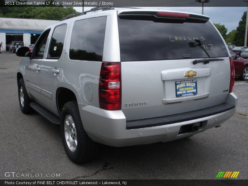 Sheer Silver Metallic / Ebony 2011 Chevrolet Tahoe LT 4x4
