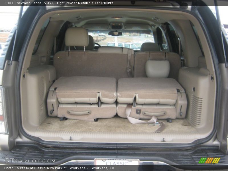 Light Pewter Metallic / Tan/Neutral 2003 Chevrolet Tahoe LS 4x4