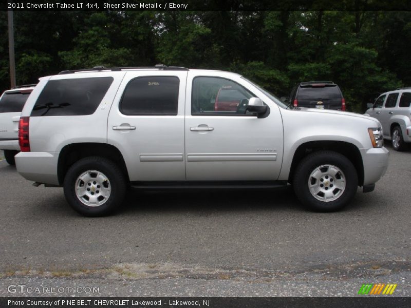 Sheer Silver Metallic / Ebony 2011 Chevrolet Tahoe LT 4x4