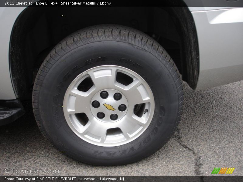 Sheer Silver Metallic / Ebony 2011 Chevrolet Tahoe LT 4x4