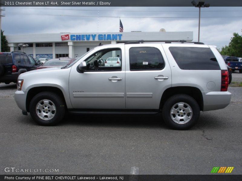 Sheer Silver Metallic / Ebony 2011 Chevrolet Tahoe LT 4x4