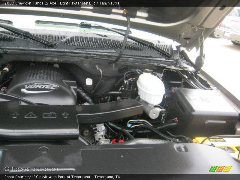 Light Pewter Metallic / Tan/Neutral 2003 Chevrolet Tahoe LS 4x4