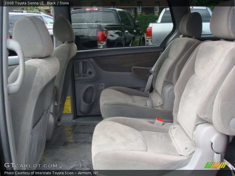 Black / Stone 2008 Toyota Sienna LE