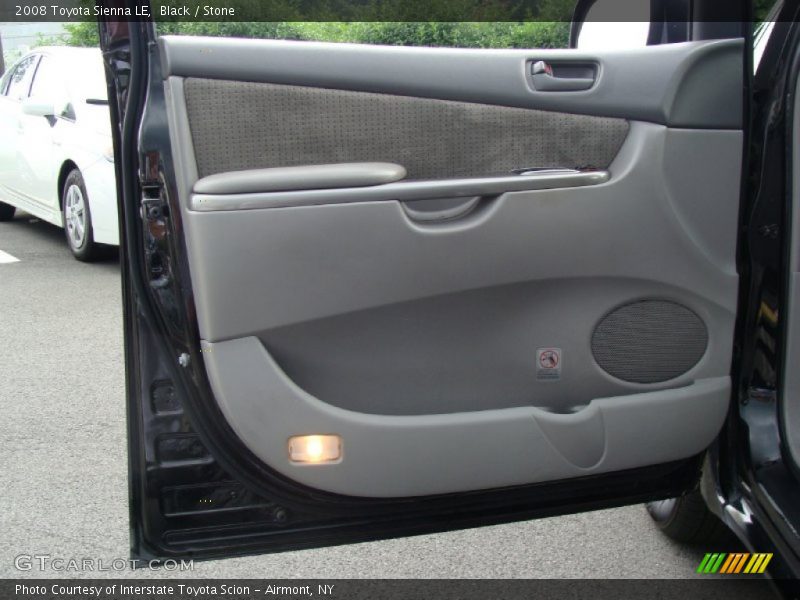 Black / Stone 2008 Toyota Sienna LE