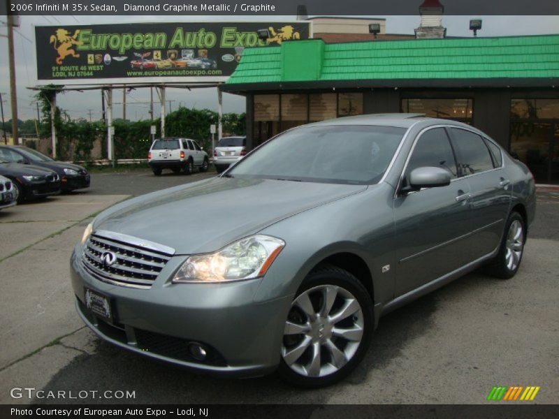 Diamond Graphite Metallic / Graphite 2006 Infiniti M 35x Sedan