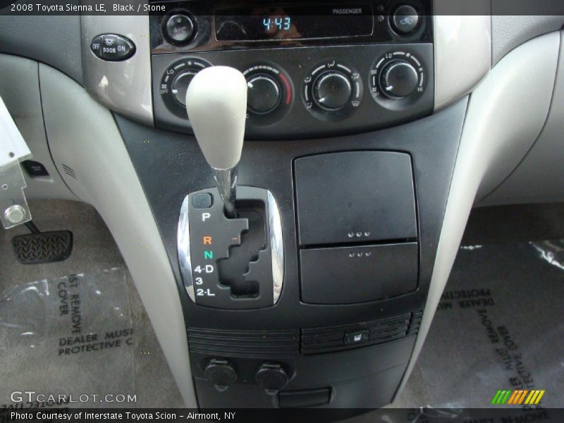 Black / Stone 2008 Toyota Sienna LE
