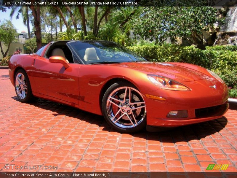 Front 3/4 View of 2005 Corvette Coupe