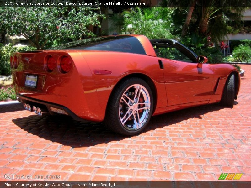 Daytona Sunset Orange Metallic / Cashmere 2005 Chevrolet Corvette Coupe