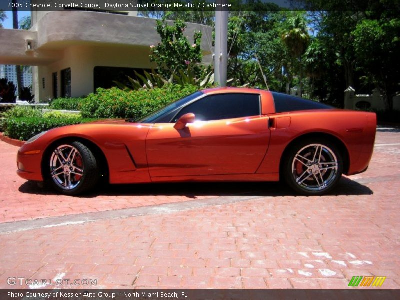  2005 Corvette Coupe Daytona Sunset Orange Metallic