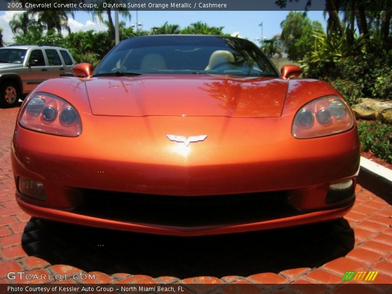  2005 Corvette Coupe Daytona Sunset Orange Metallic