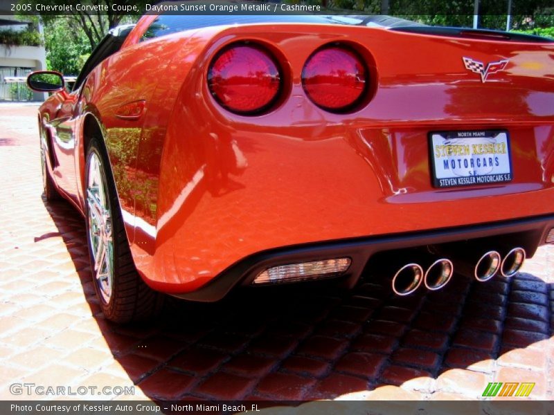 Daytona Sunset Orange Metallic / Cashmere 2005 Chevrolet Corvette Coupe