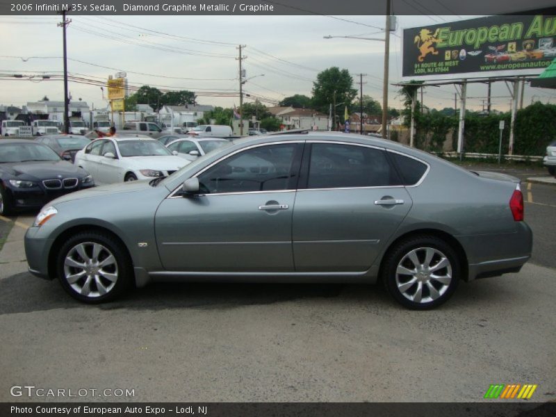 Diamond Graphite Metallic / Graphite 2006 Infiniti M 35x Sedan