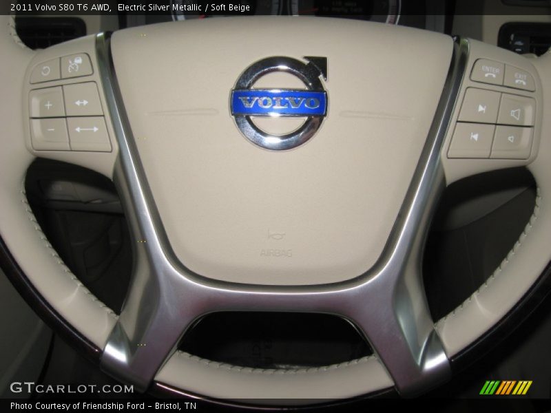  2011 S80 T6 AWD Steering Wheel