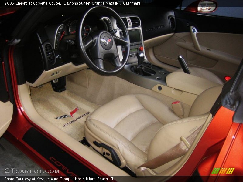  2005 Corvette Coupe Cashmere Interior