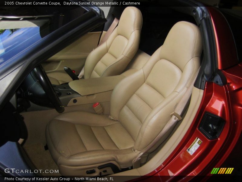  2005 Corvette Coupe Cashmere Interior