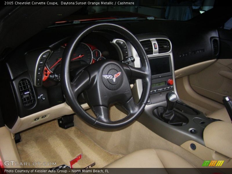 Cashmere Interior - 2005 Corvette Coupe 