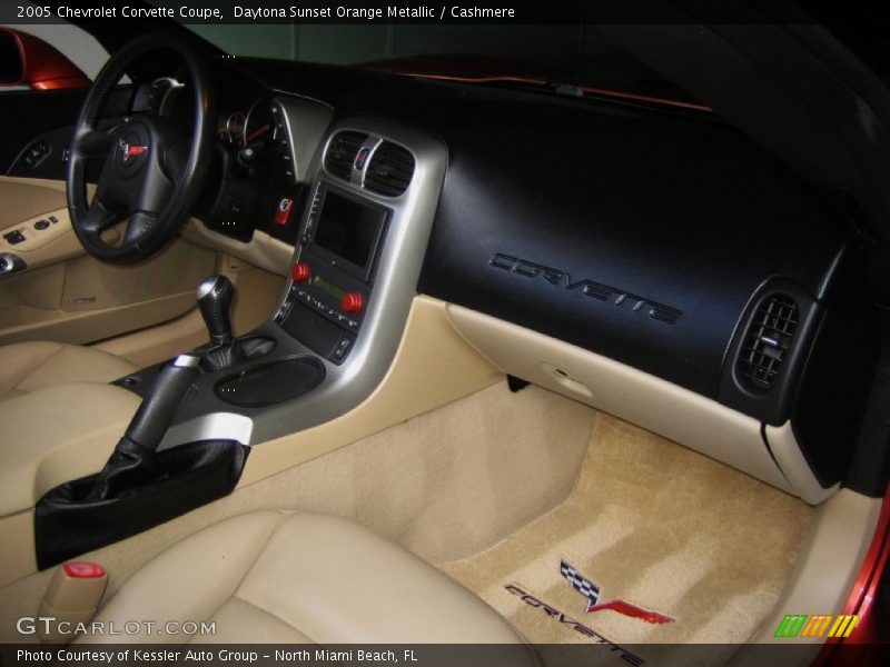 Dashboard of 2005 Corvette Coupe