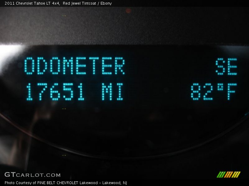 Red Jewel Tintcoat / Ebony 2011 Chevrolet Tahoe LT 4x4