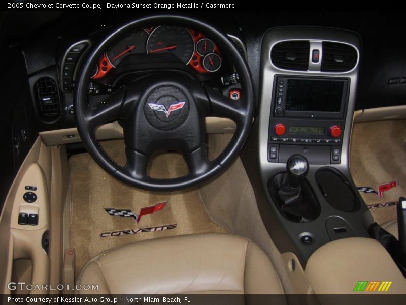 Dashboard of 2005 Corvette Coupe