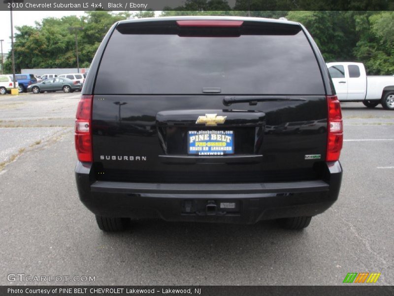 Black / Ebony 2010 Chevrolet Suburban LS 4x4