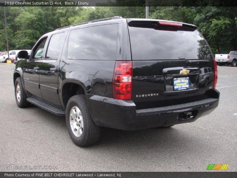 Black / Ebony 2010 Chevrolet Suburban LS 4x4